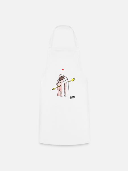 Love - Kochschürze - Weiß