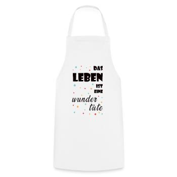 Life is a grab bag - Cooking Apron - white - Front - AI Model Male 185 dark (185cm)