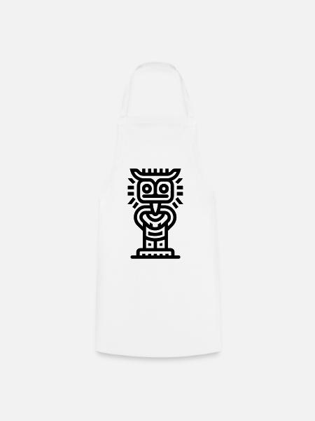 Totem - Kochschürze - Weiß