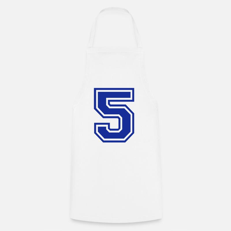 5 - Kochschürze - Weiß