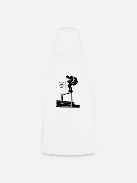 Rampe - Tablier de cuisine - blanc