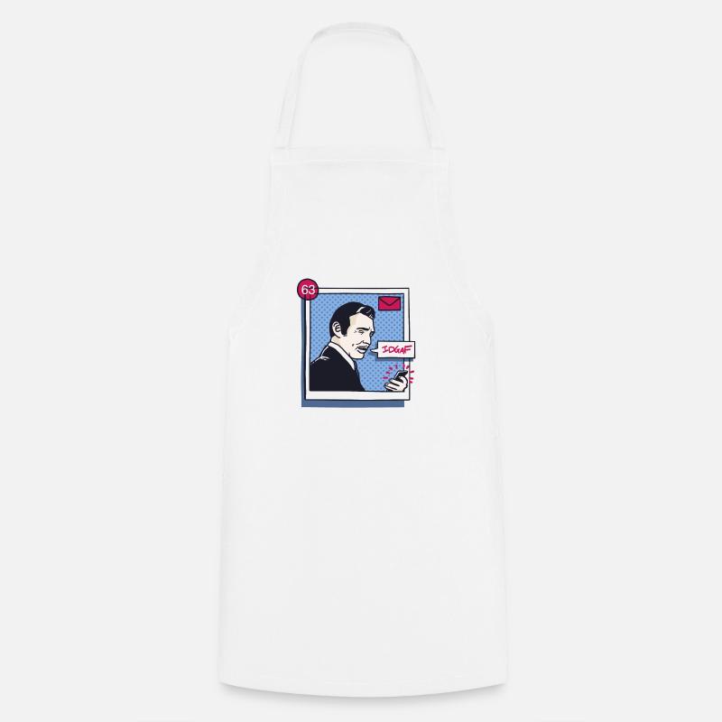 Franchement mon serveur de messagerie - Tablier de cuisine - blanc