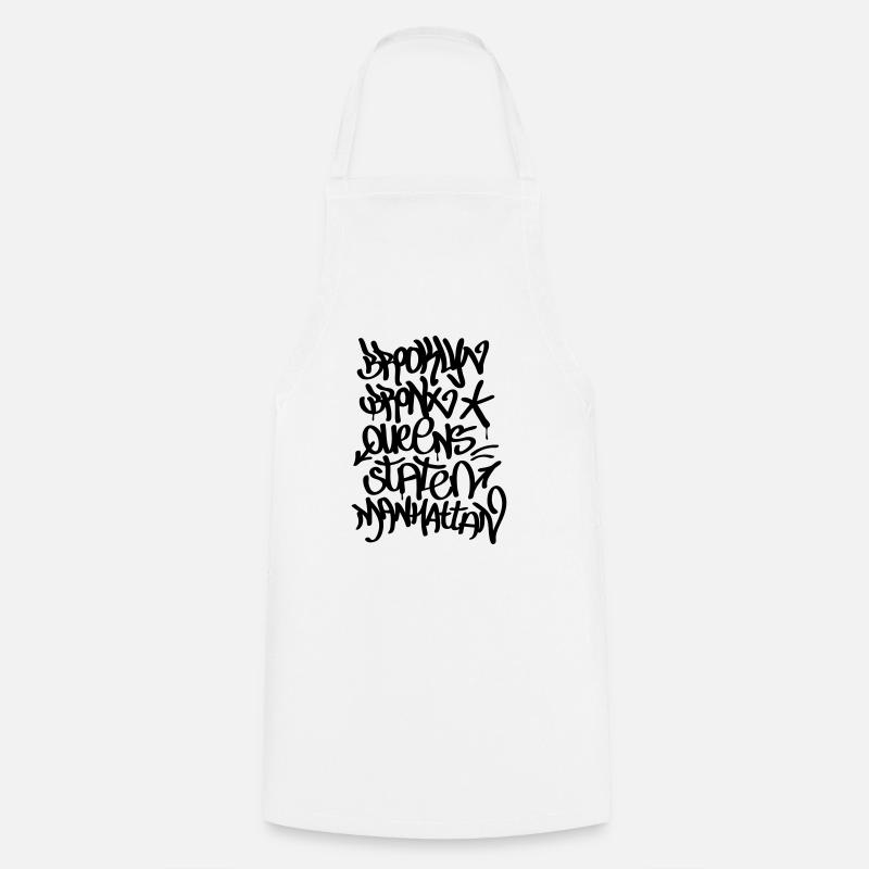 New York boroughs - Cooking Apron - white