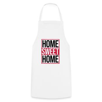 Home Sweet Home - Cooking Apron - white - Front - AI Model Male 185 dark (185cm)