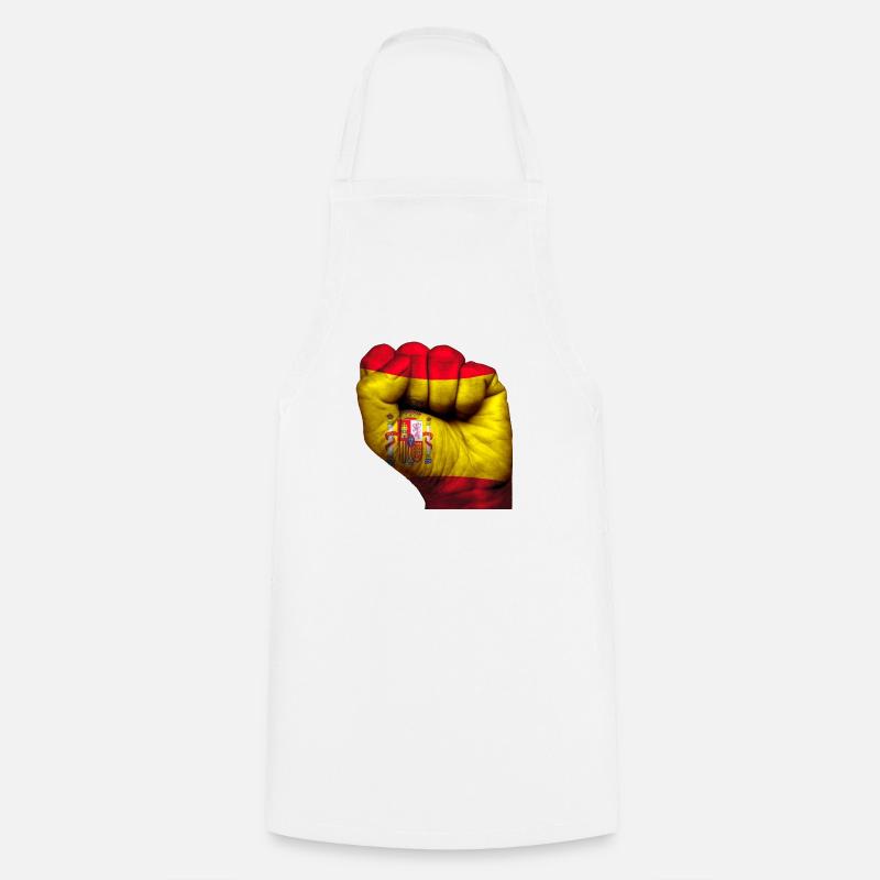 Fist Spain - Cooking Apron - white