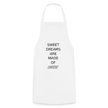 Cheese Käse Lustiger Spruch Sprüche Funny - Kochschürze - Weiß - Vorne - AI Model Male 185 dark (185cm)