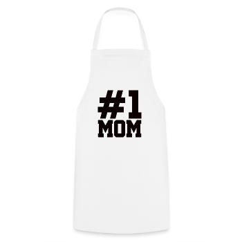 Beste Mama Überhaupt Muttertag Mutter Geschenk - Kochschürze - Weiß - Vorne - AI Model Male 185 dark (185cm)