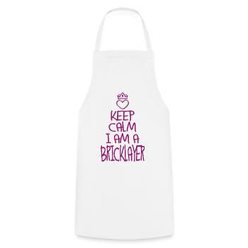 Keep Calm Mason Cool Mason Gift - Cooking Apron - white - Front - AI Model Male 185 dark (185cm)