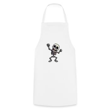 Design d’Halloween effrayant pour la prochaine fête - Tablier de cuisine - blanc - Devant - AI Model Male 185 dark (185cm)
