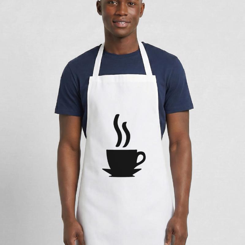 Kaffe oder Tee Kochschürze