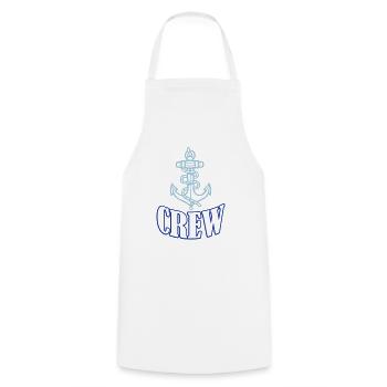 anker_sailor_crew_2 - Kochschürze - Weiß - Vorne - AI Model Male 185 dark (185cm)
