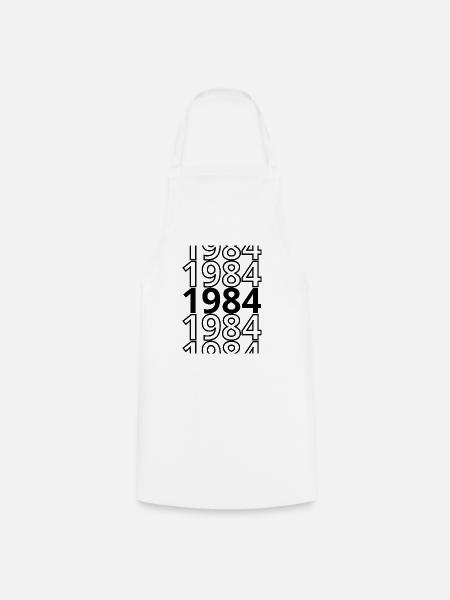1984 1984 1984 - Kochschürze - Weiß