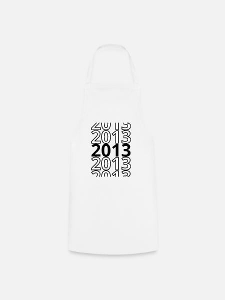 2013 2013 2013 - Kochschürze - Weiß