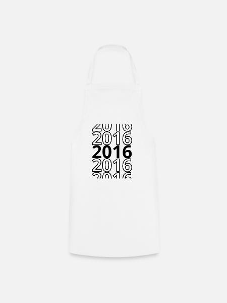 2016 2016 2016 - Kochschürze - Weiß