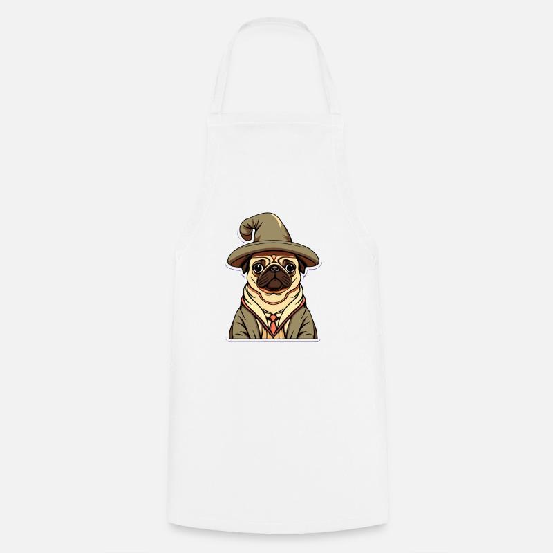 Sorcier - Tablier de cuisine - blanc