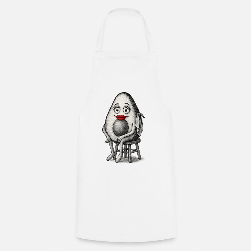 Avocat Décalé - Tablier de cuisine - blanc