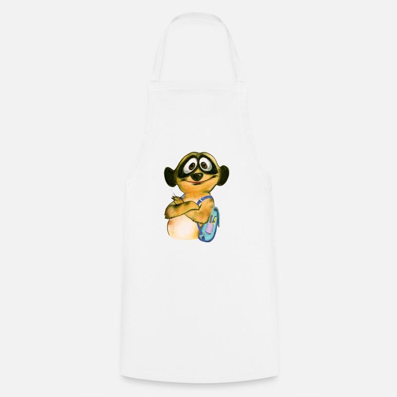 School-rascal - Cooking Apron - white