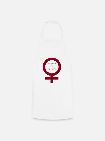Feminism is Equality - Kochschürze - Weiß