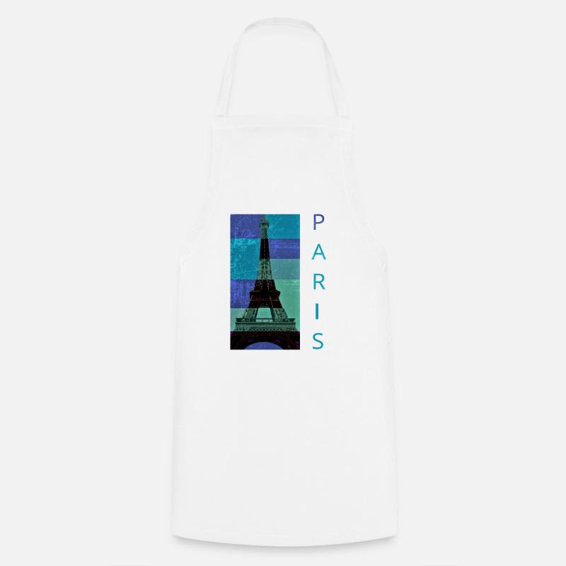 paris - Kochschürze - Weiß