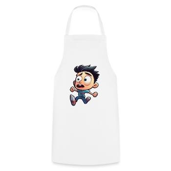 Figures fantastiques - Tablier de cuisine - blanc - Devant - AI Model Male 185 dark (185cm)