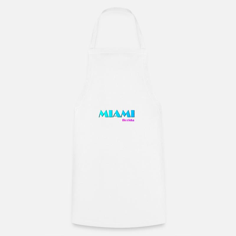 Miami - Tablier de cuisine - blanc
