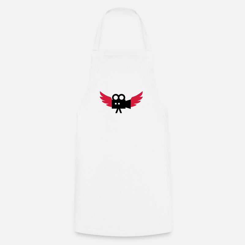 Cameraman / Camera / Video / Cadreur - Tablier de cuisine - blanc