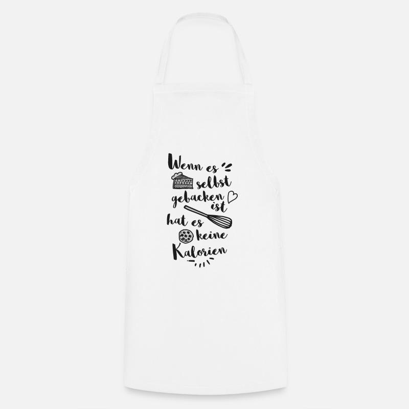 Funny saying baking cake muffin cookie diet - Cooking Apron - white