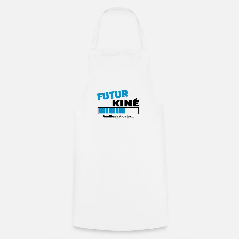 futur kiné - Tablier de cuisine - blanc