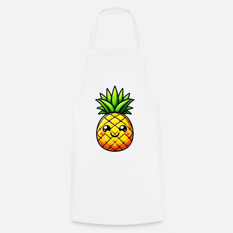 Ananas - Tablier de cuisine - blanc