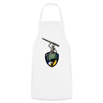 Irish Tea - Cooking Apron - white - Front - AI Model Male 185 dark (185cm)