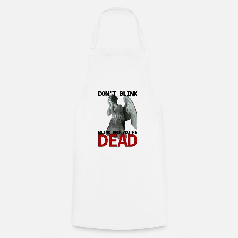 Don't blink - Tablier de cuisine - blanc
