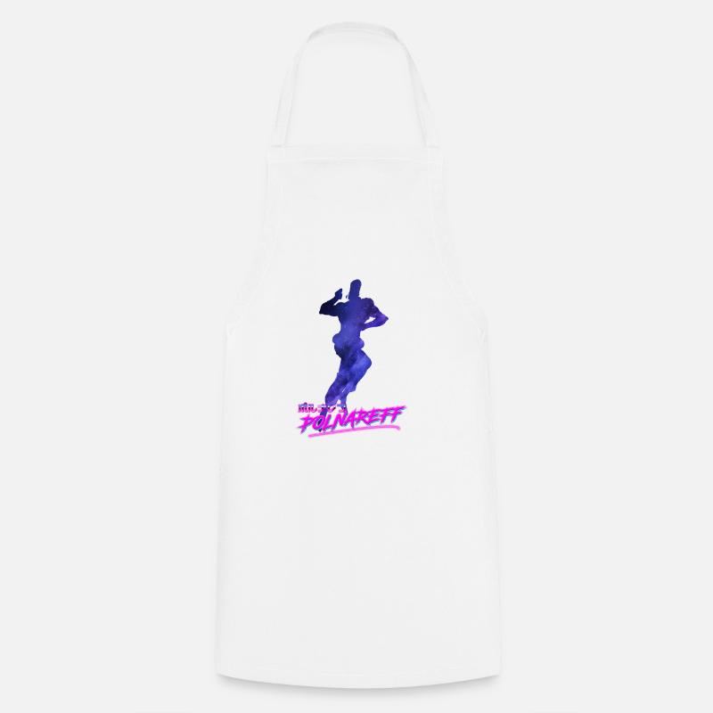 Polnareff Outrun - Tablier de cuisine - blanc