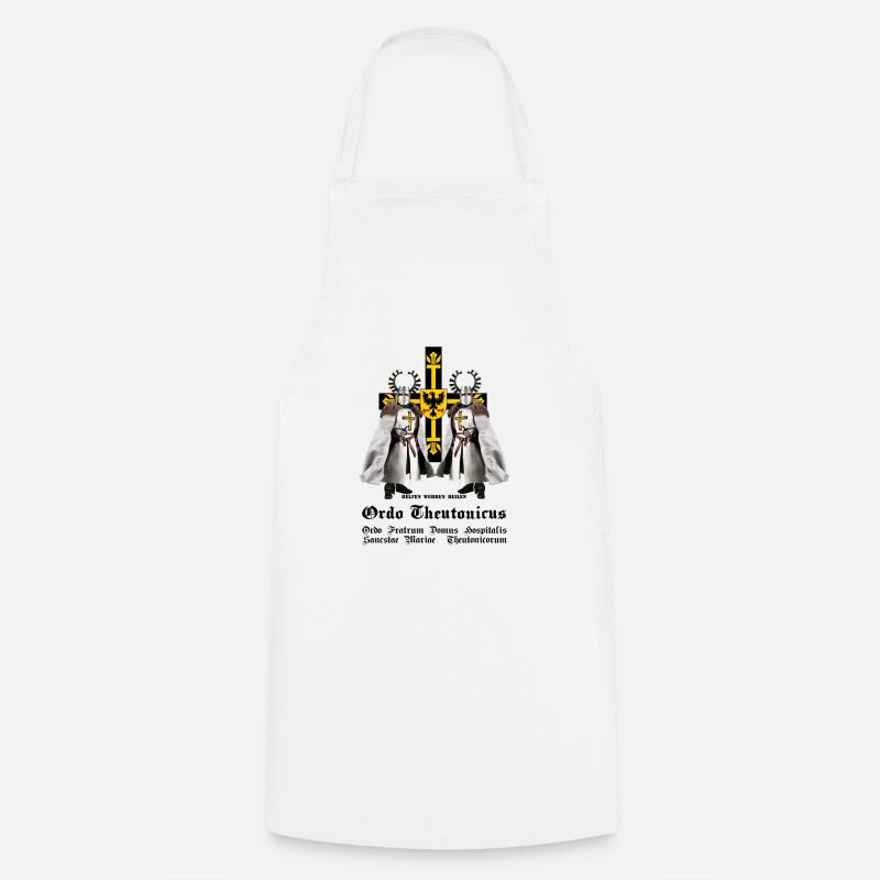 German Order Design #01 - Cooking Apron - white