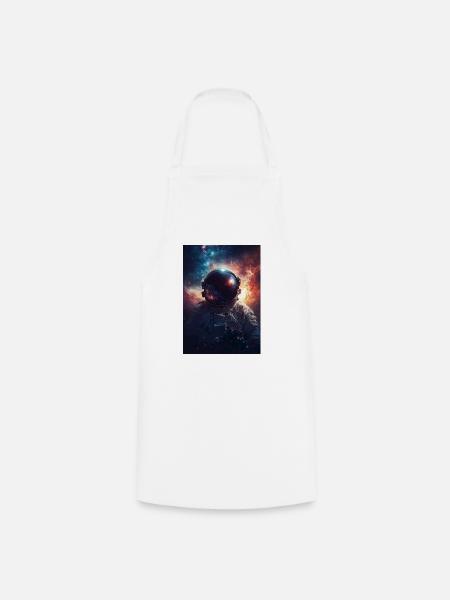 Astronaut 7 - Kochschürze - Weiß