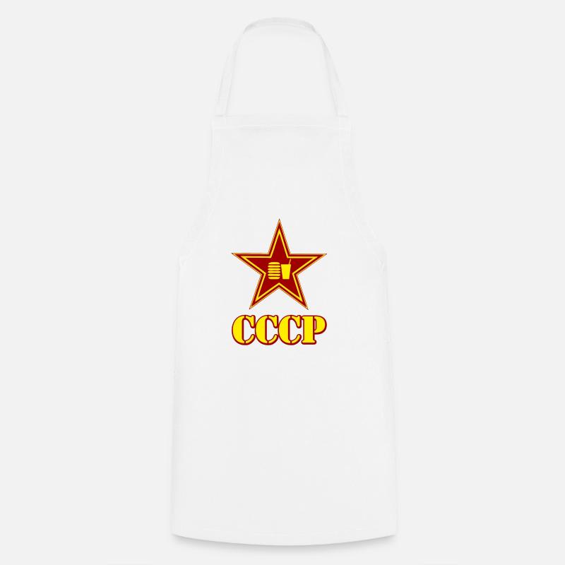 c c c p - Tablier de cuisine - blanc