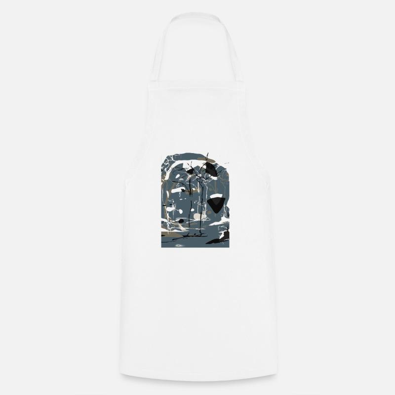 Collection Sketch Art Magic Forest 2 - Cooking Apron - white