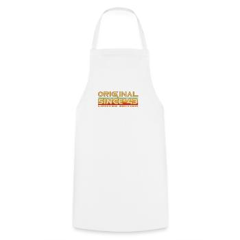 Originale Depuis 43 Édition limitée - Tablier de cuisine - blanc - Devant - AI Model Male 185 dark (185cm)