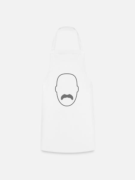 Walrus Beard 2 - Kochschürze - Weiß
