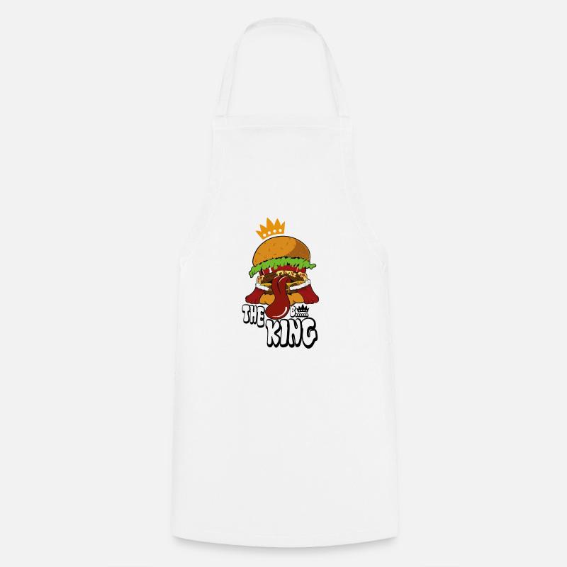 burger - Cooking Apron - white