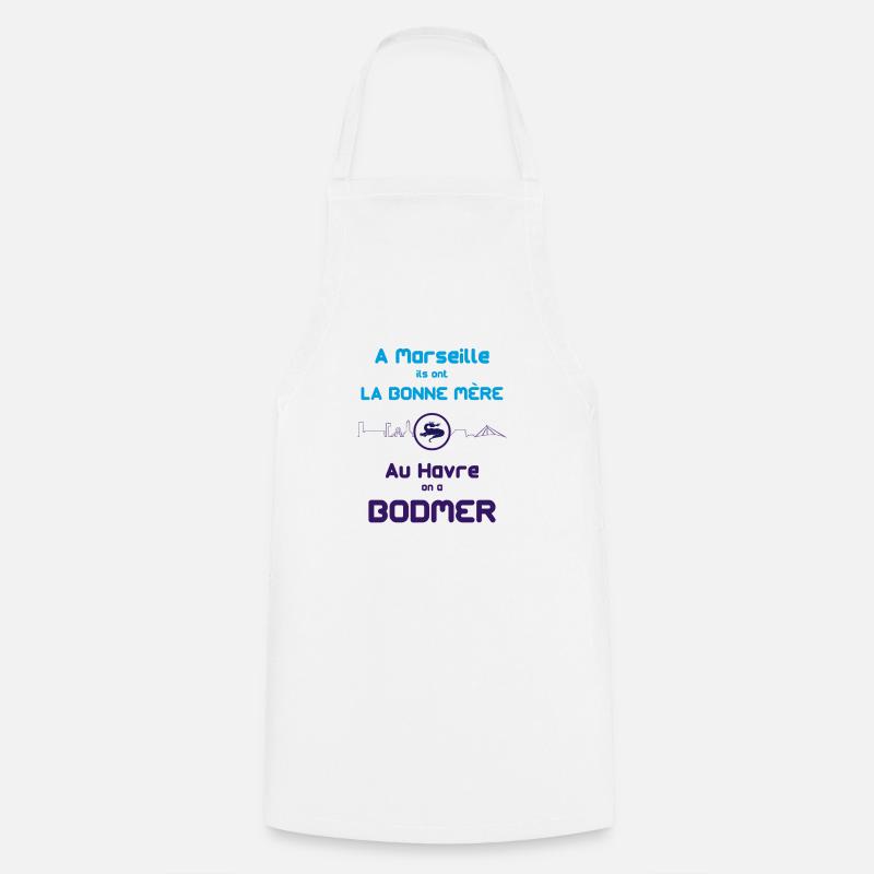 Bodmer - Tablier de cuisine - blanc