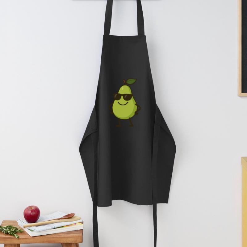 Pear Comic Cool Cooking Apron