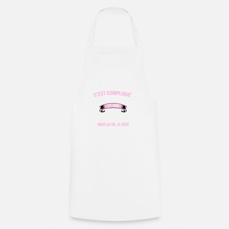 princesse - Tablier de cuisine - blanc