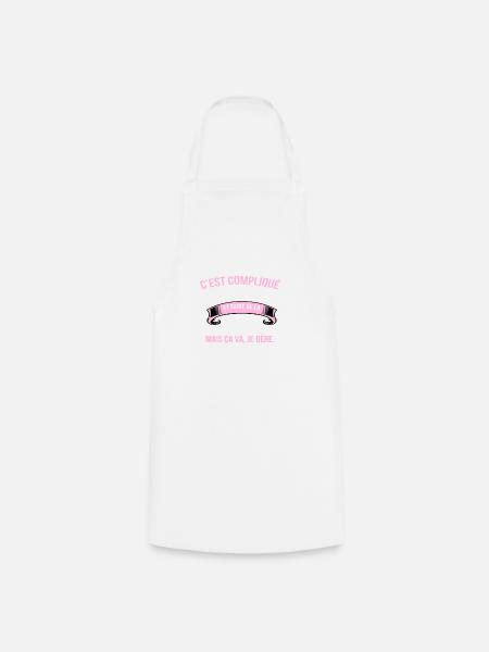 Danse orientale - Tablier de cuisine - blanc