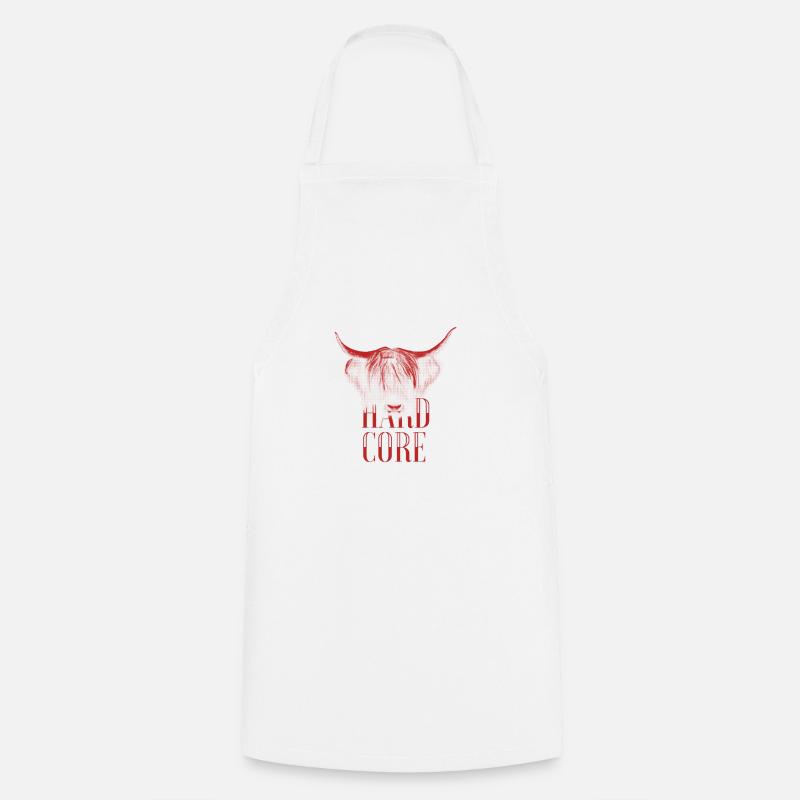 Cadeau de puissance de taureau - Tablier de cuisine - blanc