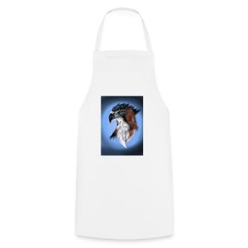 tête de rapace - Tablier de cuisine - blanc - Devant - AI Model Male 185 dark (185cm)