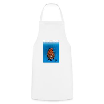 option maths - Tablier de cuisine - blanc - Devant - AI Model Male 185 dark (185cm)