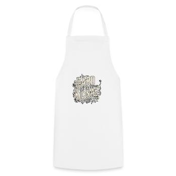 Hard to Kidnap 6 - Cooking Apron - white - Front - AI Model Male 185 dark (185cm)