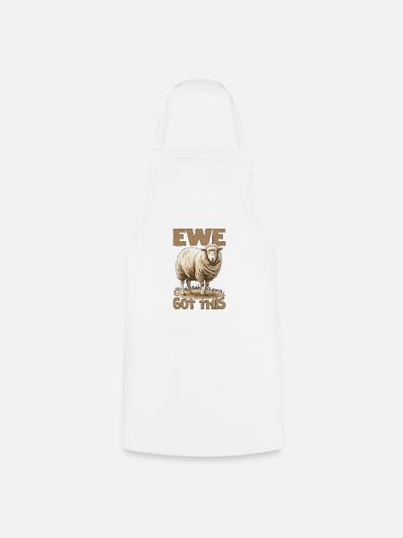 Ewe Got This 2 - Kochschürze - Weiß