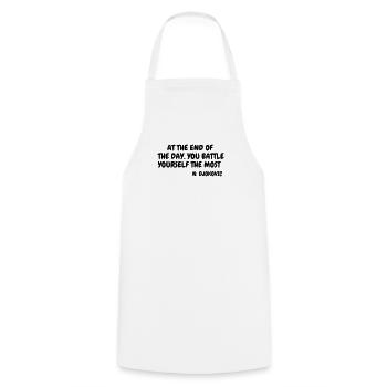Tennis - Sport - Racket - Tennis Player - Tenis - Tablier de cuisine - blanc - Devant - AI Model Male 185 dark (185cm)