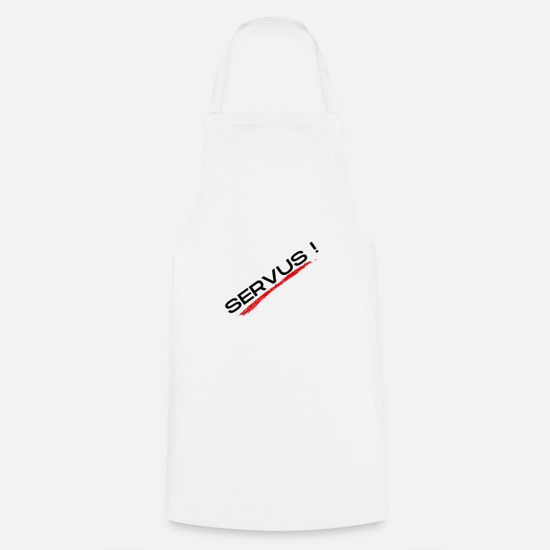Servus - Kochschürze - Weiß